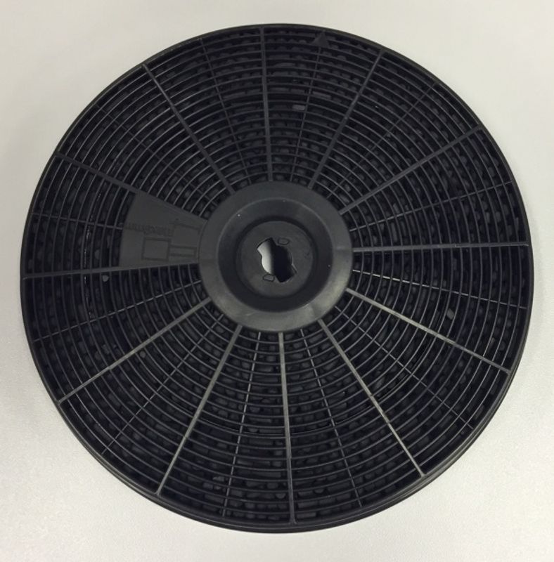 200x30 mm Sirkelformet kullfilter