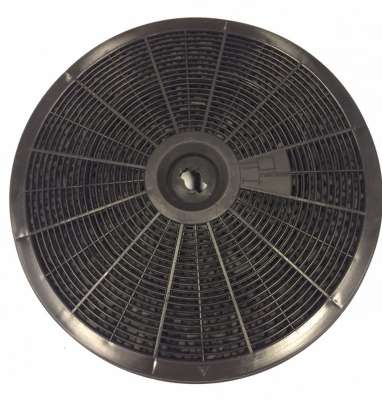 230x30 mm Sirkelformet kullfilter