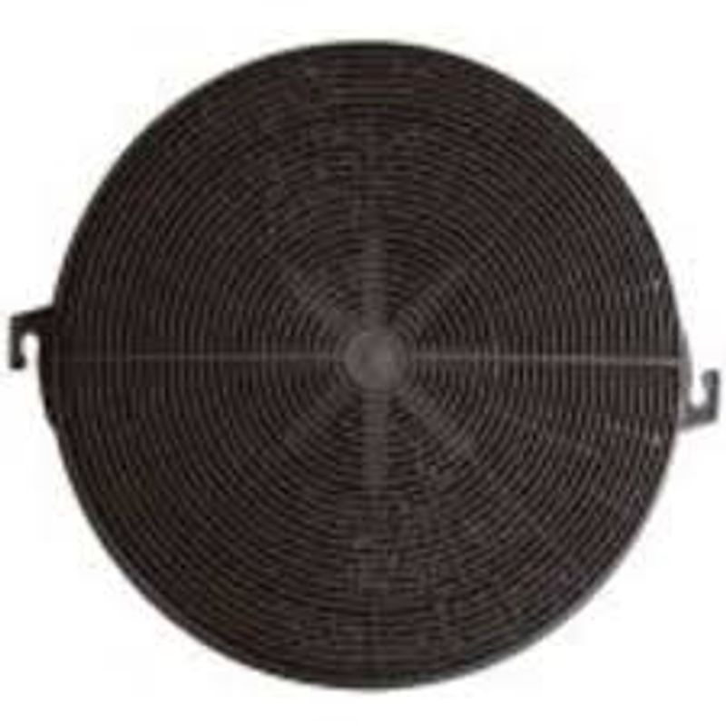 210x26 mm Sirkelformet kullfilter